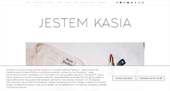 Desktop Screenshot of jestemkasia.com