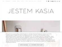 Tablet Screenshot of jestemkasia.com